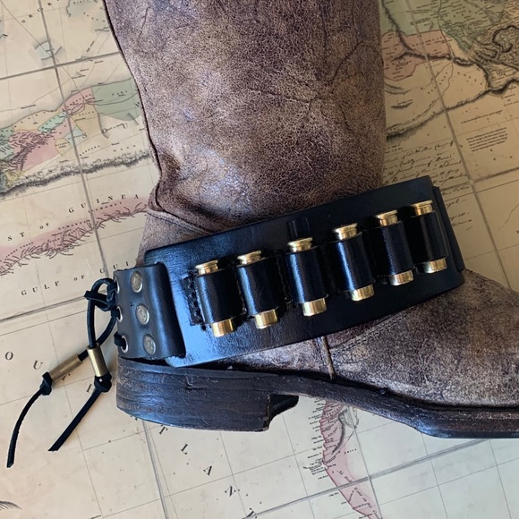 LAST Bandolier Unisex Gunslinger Boot Belts - Picture 4 of 14